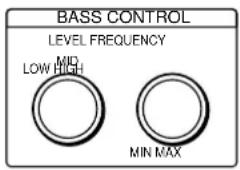 SONY SAPSD5 - Effectuer un réglage précis de la sonorité des basses - 1