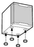 SONY SAPSD5 - Sicheres Aufstellen der Lautsprecher - 1