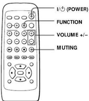 SONY SAPSD5 - Regolazione del volume - 2