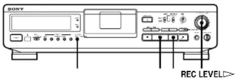 SONY DTCZE700 - Ajuste do nível de gravacao para gravacoes analógicas - 1