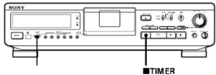 SONY DTCZE700 - Recording Using a Timer (Timer Recording) - 1