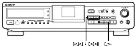 SONY DTCZE700 - Localização de faixas (AMS*/ Acesso direto) - 1