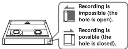 SONY DTCZE700 - To prevent accidental erasure - 1