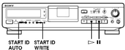 SONY DTCZE700 - Inscription de codes ID de départ pendant l'enregistrement - 1