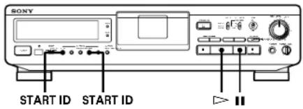 SONY DTCZE700 - Escritura de identificadores de comienzo durante la grabacion - 1