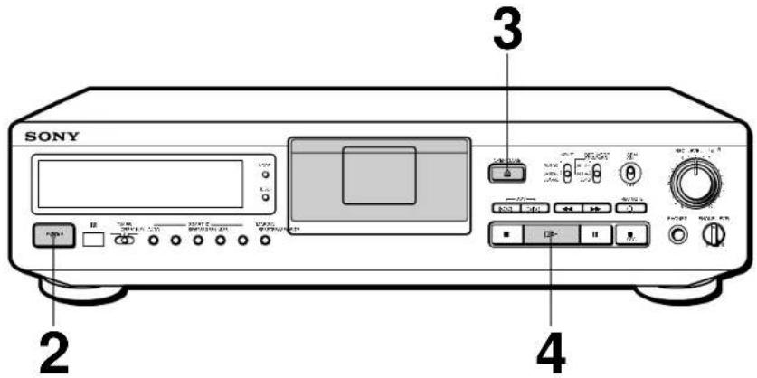 SONY DTCZE700 - Playing a DAT - 1