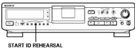 SONY DTCZE700 - Ajuste da posicao de um ID de inicio existente - 1