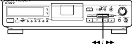 SONY DTCZE700 - Localização do final do trecho gravado (Busca do punto de终极) - 1