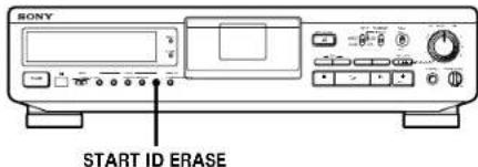 SONY DTCZE700 - Effacement de codes ID de depart - 1