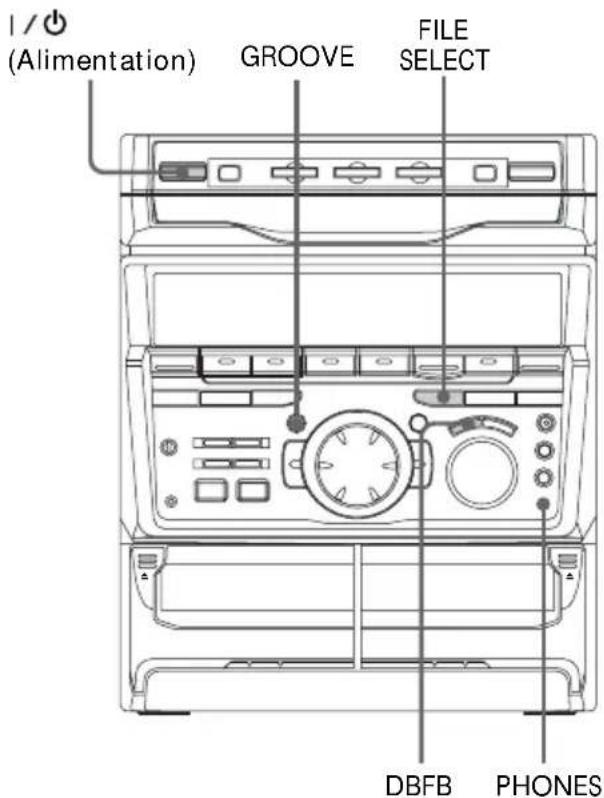 SONY MHCGRX30J - Réglage du son - 1