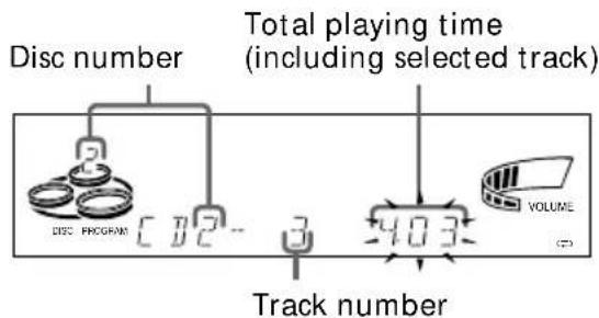 SONY MHCGRX30J - Recording a CD by specifying track order - 3