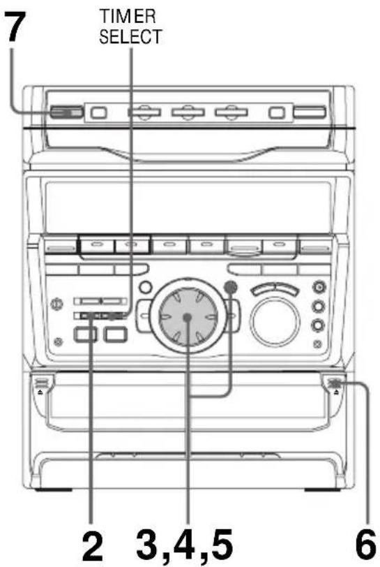 SONY MHCGRX30J - Enregistrementprogramme de la radio - 1