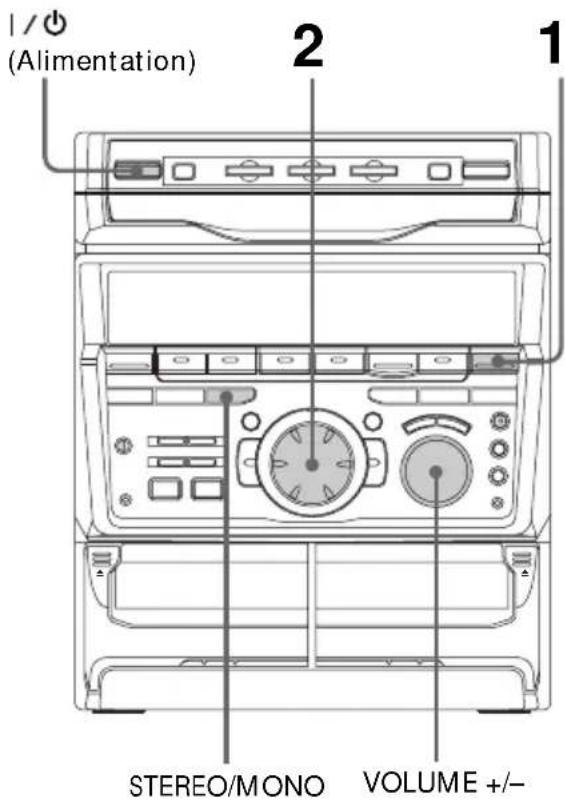 SONY MHCGRX30J - — Accord d'une station prééglée - 1