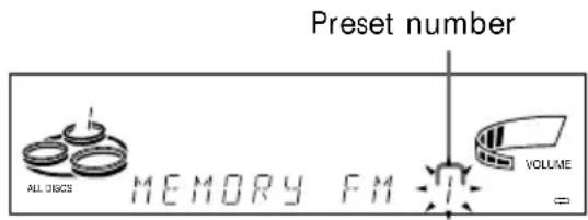 SONY MHCGRX30J - Step 3: Presetting radio stations (continued) - 3