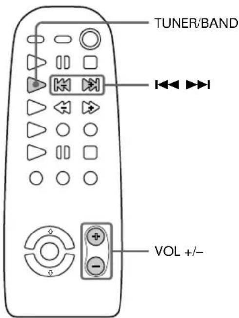 SONY MHCGRX30J - — Preset Tuning - 2
