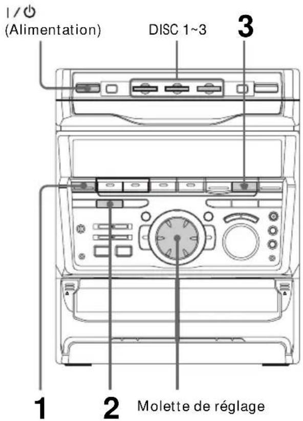 SONY MHCGRX30J - Lecture des plages de CD dans un ordre aléatoire - 1