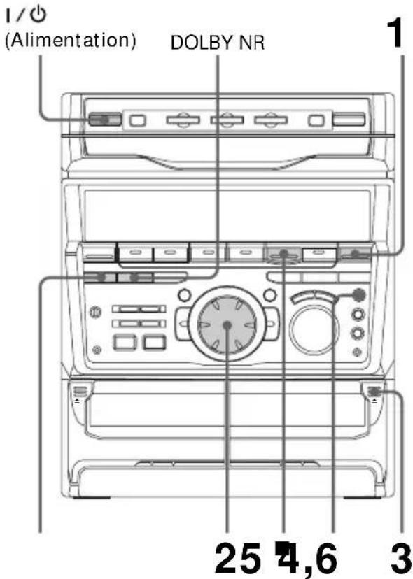 SONY MHCGRX30J - Enregistrement à partir de la radio - 1