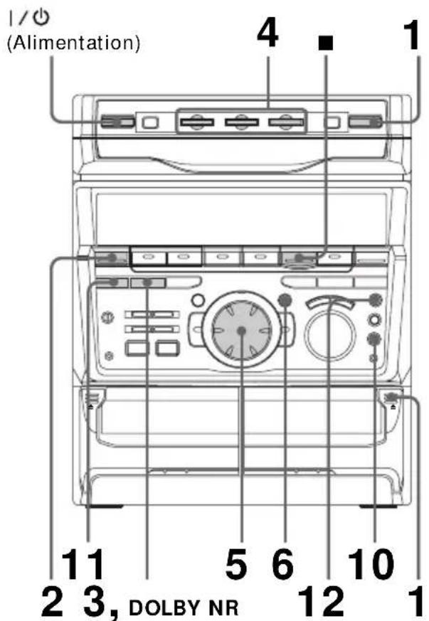 SONY MHCGRX30J - Enregistrement d'un CD en spécifique l'ordre des plages - 1