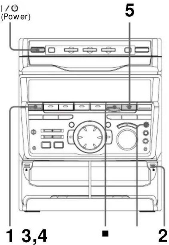 SONY MHCGRX30J - Mixing and recording sounds - 1