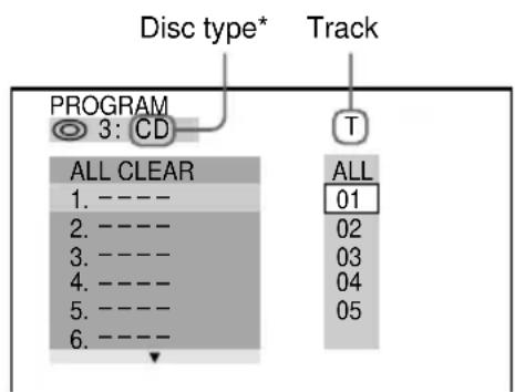 SONY MHCDP900D - — Program Edit - 3