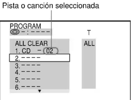 SONY MHCDP900D - — Edición de programa - 4