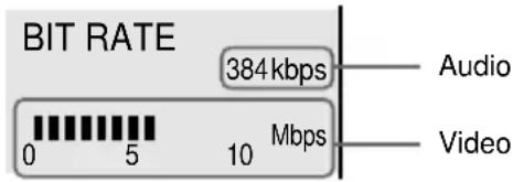 SONY MHCDP900D - BIT RATE - 1