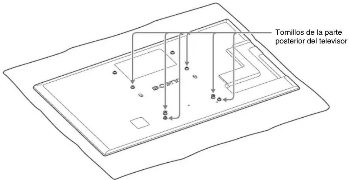 SONY WSCT550B40 - Instalación del altavoz y el televisor colgados en una pared - 1