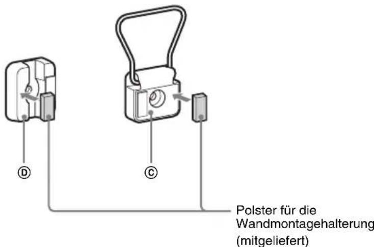 SONY WSCT550B40 - So bringen Sie die Polster an - 2