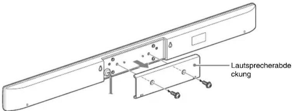 SONY WSCT550B40 - Vorbereitungen für den Laufsprecher - 1