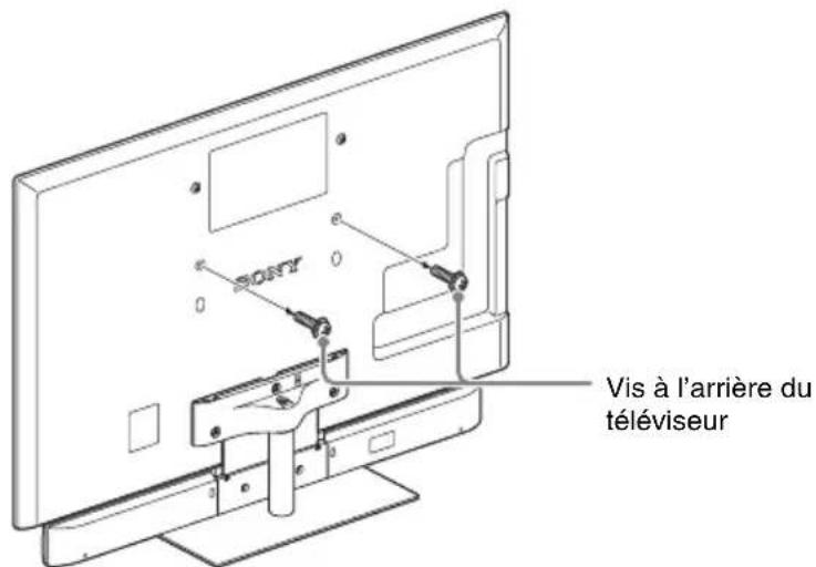 SONY WSCT550B40 - Fixation du téléviseur au mur - 1