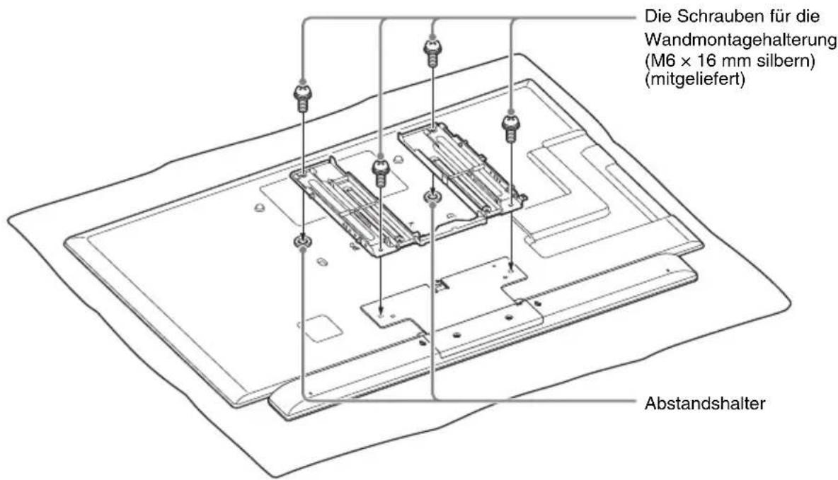 SONY WSCT550B40 - Montieren von Laatsprecher und Fernsehgerät an der Wand - 4
