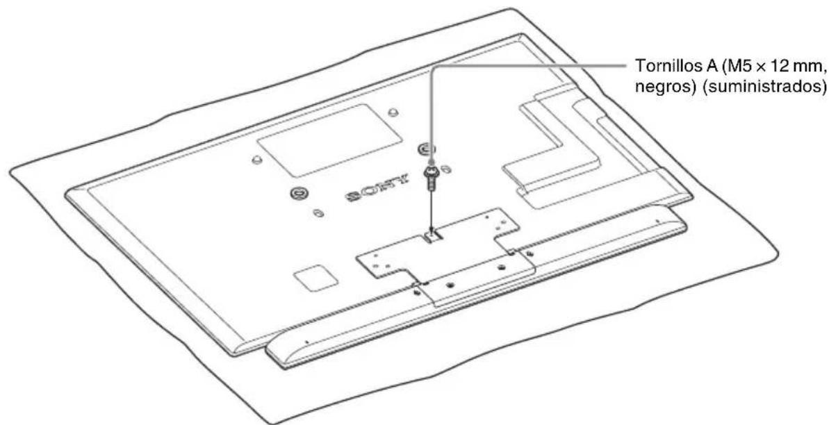 SONY WSCT550B40 - Instalación del altavoz y el televisor colgados en una pared - 3