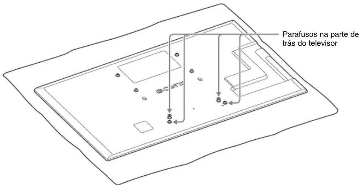 SONY WSCT550B40 - Instalar a coluna no suporte para televisor - 2
