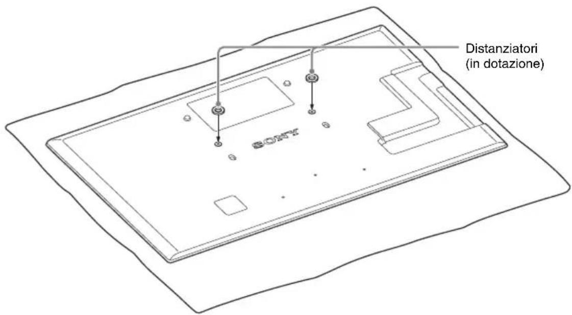 SONY WSCT550B40 - Installazione del diffusore e del teilevisore a parete - 2