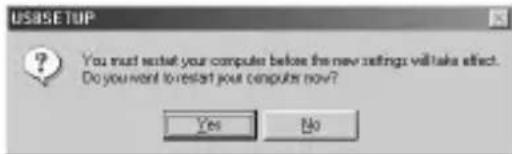 SONY MSACUS1 - Lorsque le logiciel du pilote USB a été installé, redémarrez votre ordinateur. - 1