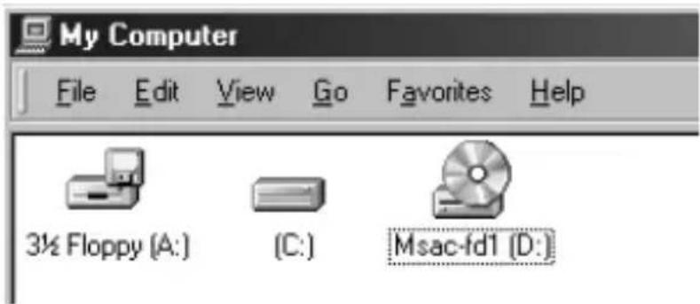 SONY MSACFD2M - Installing driver - 1