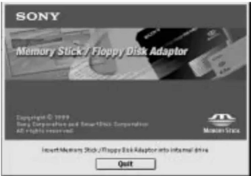 SONY MSACFD2M - Insert Adaptor - 1