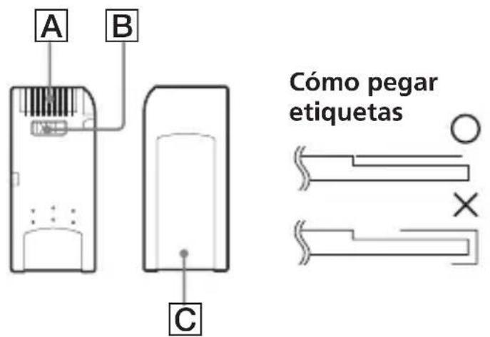 SONY MSACUSM1 - Precauciones para la utilización de "Memory Stick" - 1
