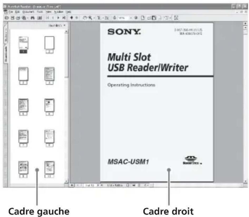 SONY MSACUSM1 - Vue de l'écran - 1