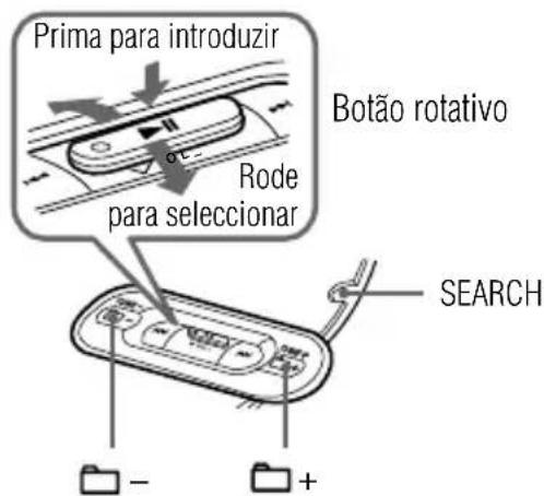 SONY Walkman DNF431 - Procurar a Sua Faixa/ Ficheiro Preferidos - 1