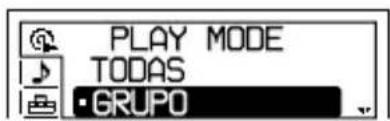 SONY Walkman DNF431 - Cambio de las opciones de reproducción (PLAY MODE) - 2