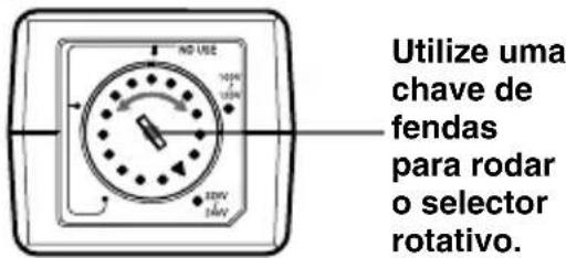 SONY Walkman DNF431 - Para modelos equipados com um selector de tensão no transformador de CA fornecido - 1