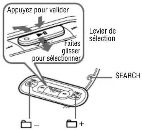 SONY Walkman DNF431 - Recherche de votre piste/fichier préféré(e) - 1