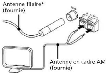 SONY SAN1 - Raccordement des antennes - 1