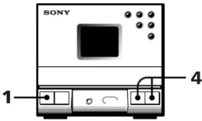 SONY SAN1 - Reproduzir uma cassete - 1