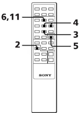 SONY SAN1 - Grabación de las pistas del CD en un orden determinado (edición de programa) - 3