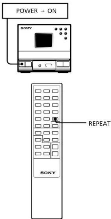 SONY SAN1 - Reproduzir faixas repetidamente (reprodução repetitiva) - 1