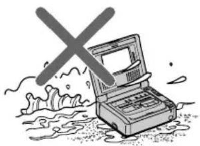 SONY GVD800E - Sicherheitsmaßnahmen für den Umgang mit dem Videorecorder - 1