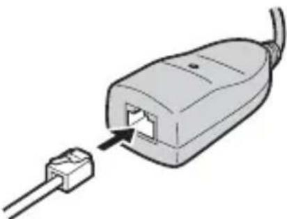 SONY UNAEN1 - Anslutning till sett LAN med en Ethernet-adapter - 2