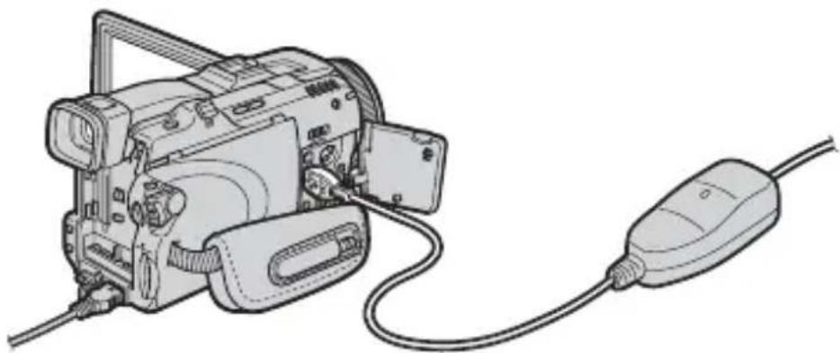 SONY UNAEN1 - Anslutning till sett LAN med en Ethernet-adapter - 1